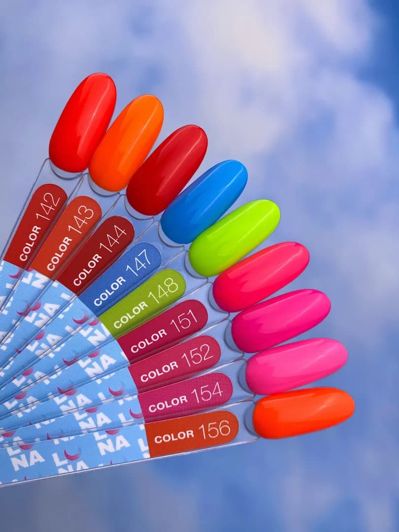 Verniz Gel – Gel Polish Nº143 Neon Juicy Orange – 13 ml LUNAmoon - 4