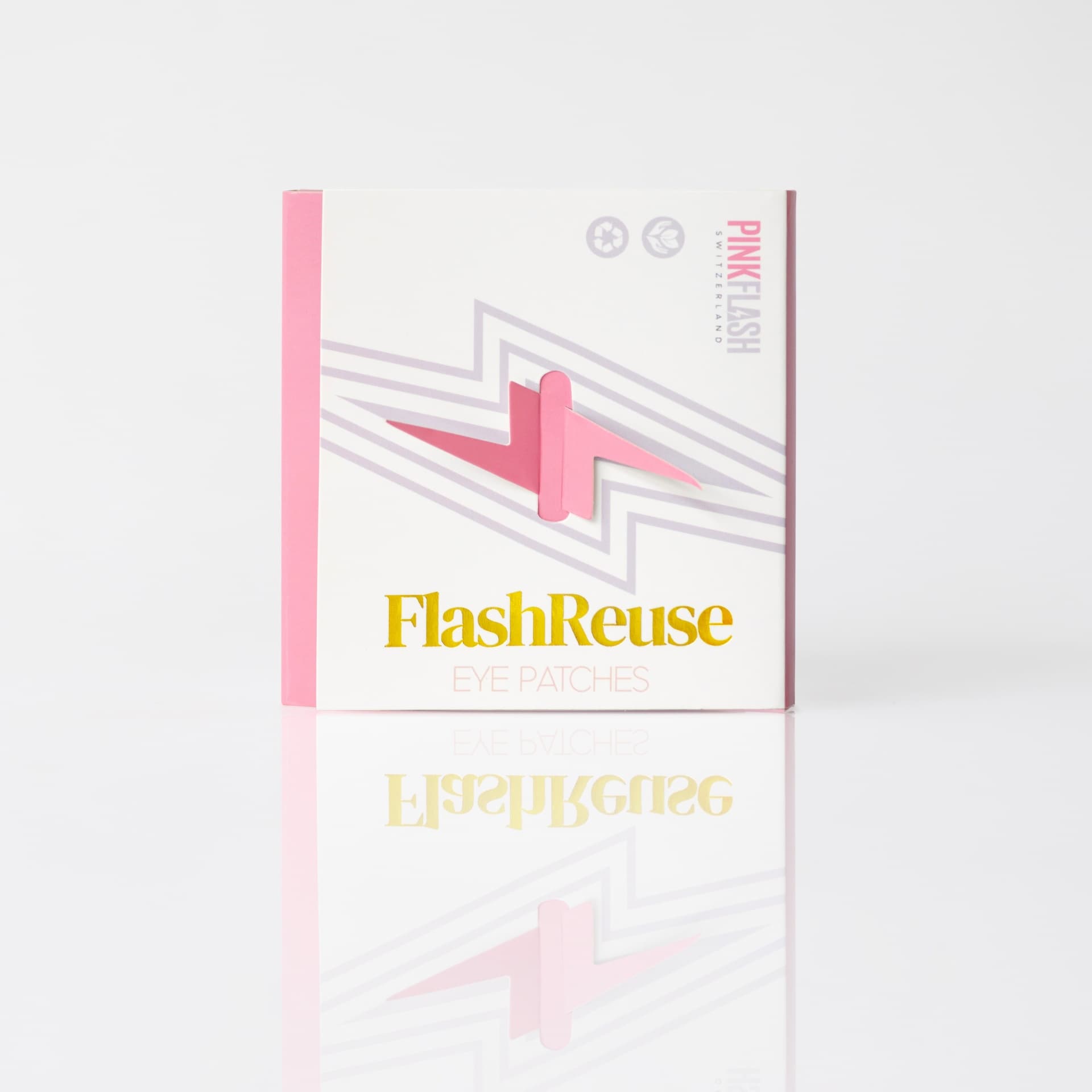 Pink Flash FlashReuse Eye Patches – Reutilizáveis Até 50x - 2
