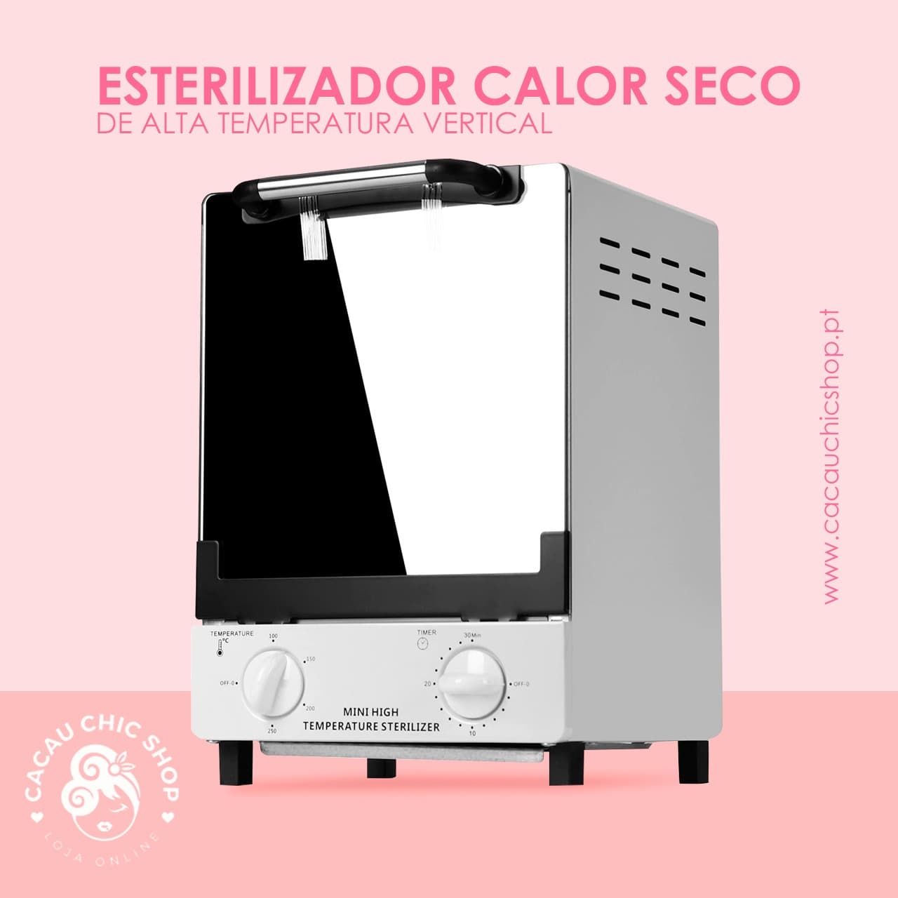 Esterilizador Calor Seco de Alta Temperatura Vertical