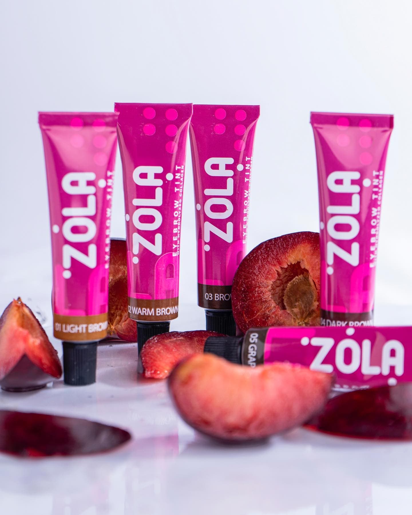 Kit Eyebrow Tint 5 Cores + Oxidante - Zola - 3