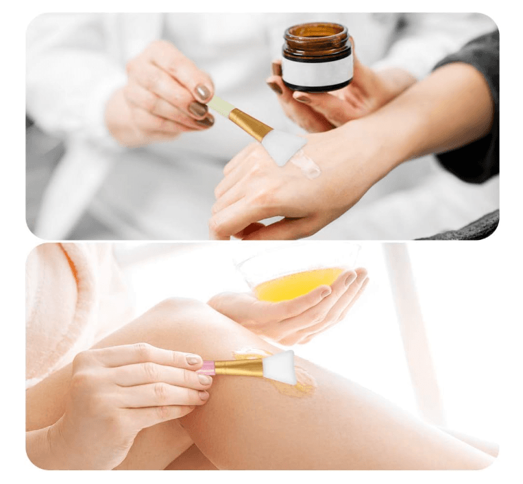 Kit 5 de Pincéis Máscara Facial de Silicone - 2