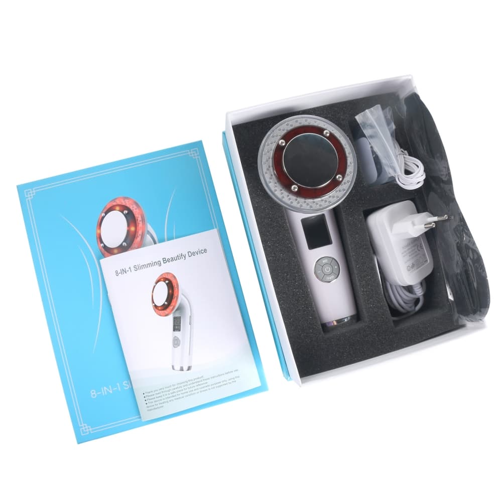 Ultrasom Portátil Cavitação 8 em 1 Facial e Corporal - 4