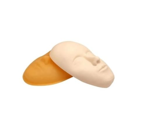 Cabeça Rosto 3D com suporte para treino Micropigmentação - 3