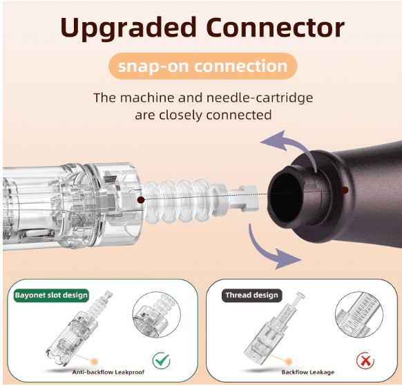 Kit Dr.Pen A10 DermaPen Microneedling Caneta sem Fios + 22 Recargas - 3