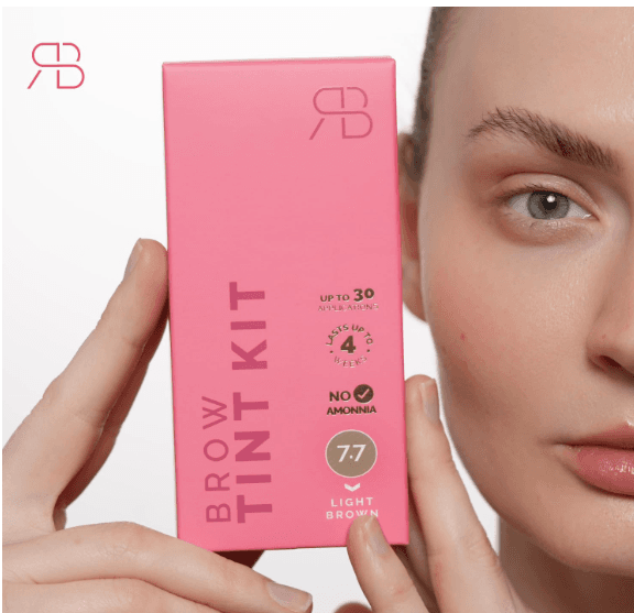 Kit de Tintura de Sobrancelha Castanho Claro  RB RENATA BEAUTY - Entrega Imediata 🟢 - 7
