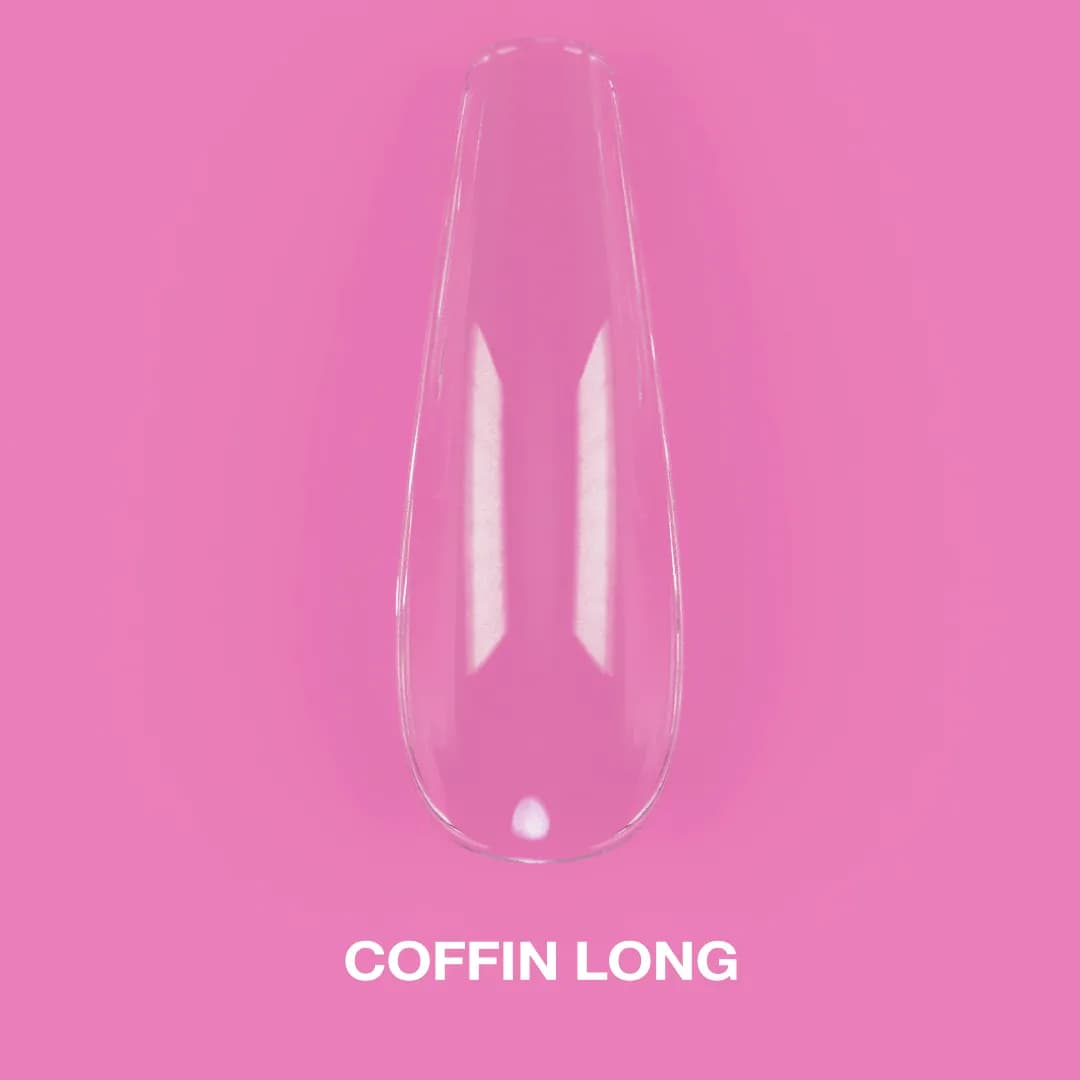 Coffin Long Tips – Bailarina 500 pcs – LUNAmoon - 2