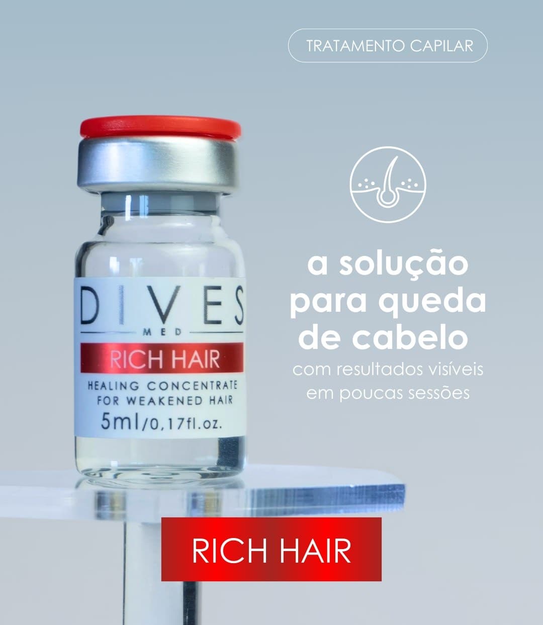 Rich Hair - Cocktail Profissional Anti-Queda e Estimulador Capilar - 3
