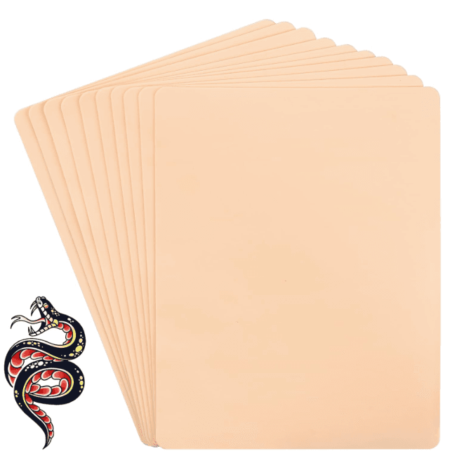 Pele Sintética Prática Tatuagem | Micropigmentação| Microblading | Dupla Face - 2