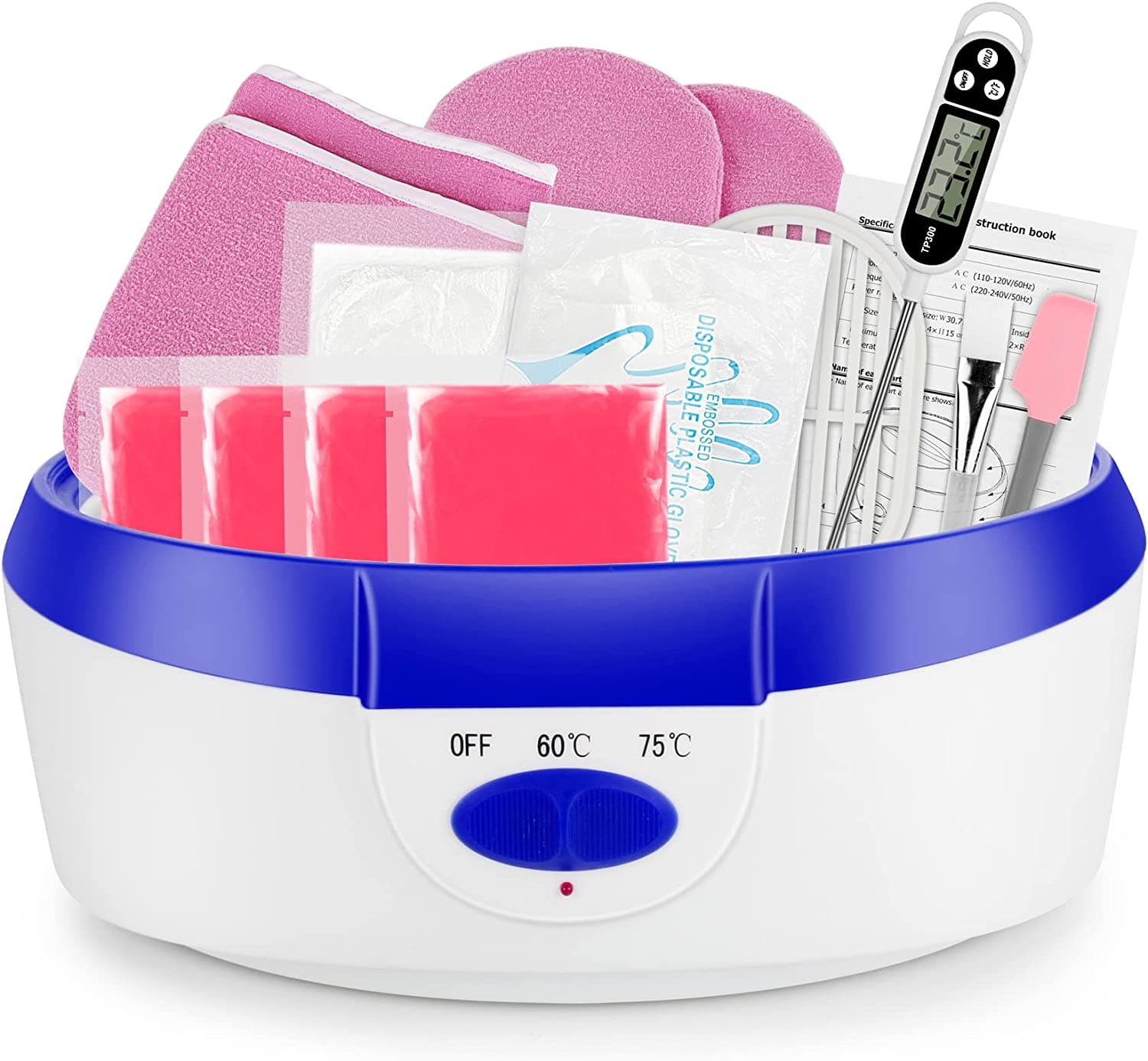 Kit Banho de Parafina para Mãos e Pés Completo