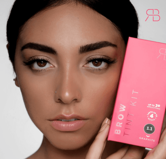 Kit de Tintura de Sobrancelha Cor Grafite RB RENATA BEAUTY - Entrega Imediata 🟢 - 2