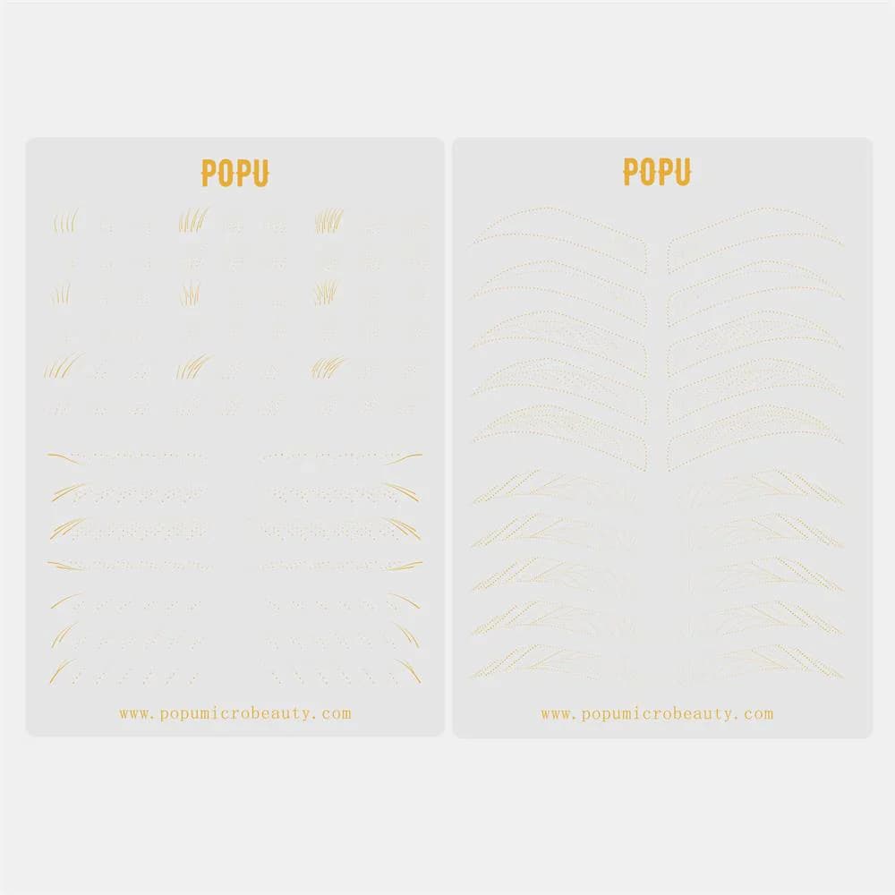 POPU Pele de Treino para Micropigmentação – Dupla Face | 5 Unidades - 9