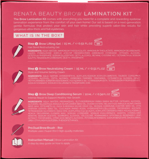 Kit Laminação de Sobrancelhas RB RENATA BEAUTY - Entrega Imediata 🟢 - 4