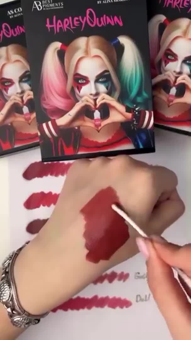 Kit 6 Pigmentos Híbridos para Lábios Harley Quinn – AS COMPANY - 2