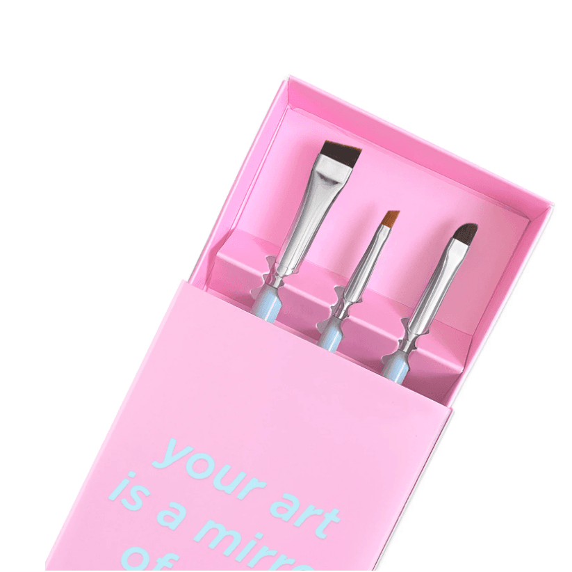 Kit de Pincéis OKO "Sua arte é um espelho de sua alma"