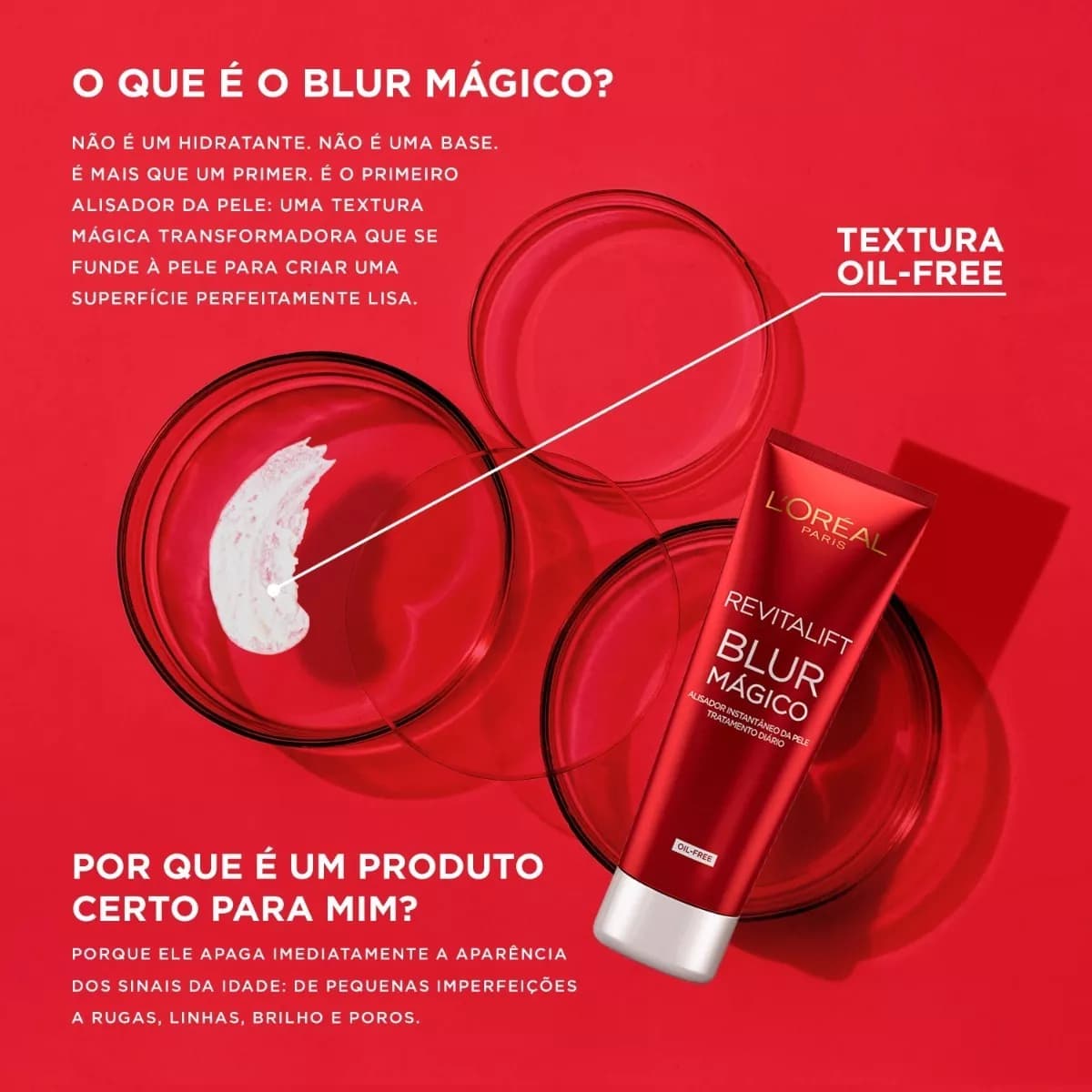 Primer Blur Mágico Textura Oil-Free L'Oréal Paris Revitalift - PRÉ-VENDA📍 - 6