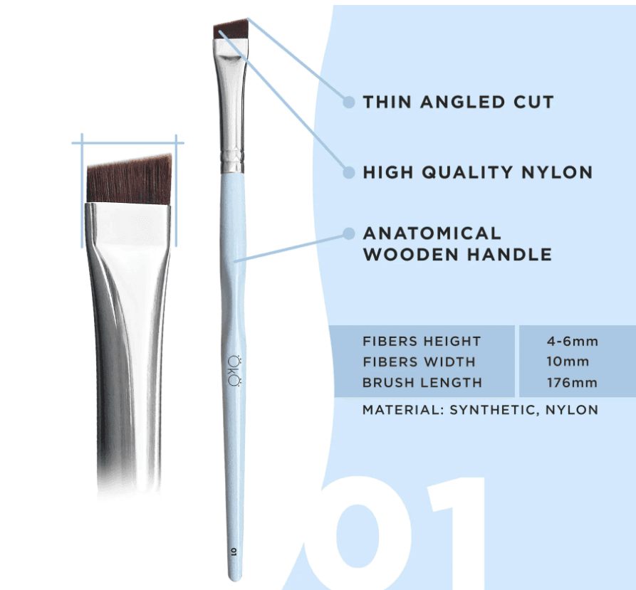 Kit de Pincéis OKO "Sua arte é um espelho de sua alma" - 3