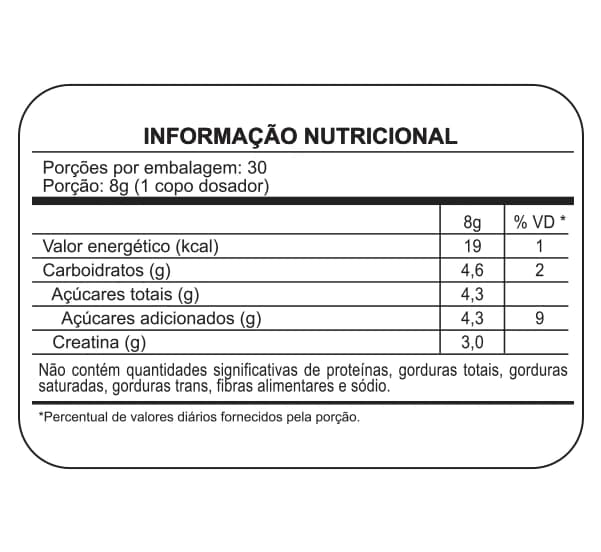 Creatina de Maçã Verde - 240g – Wepink - 2