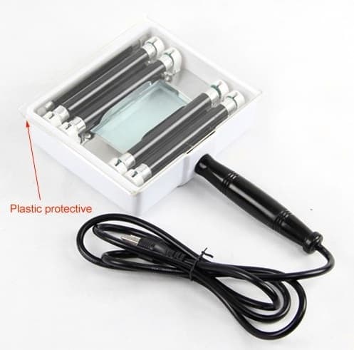 Analisador de Pele Portátil com Lupa e UV - 6