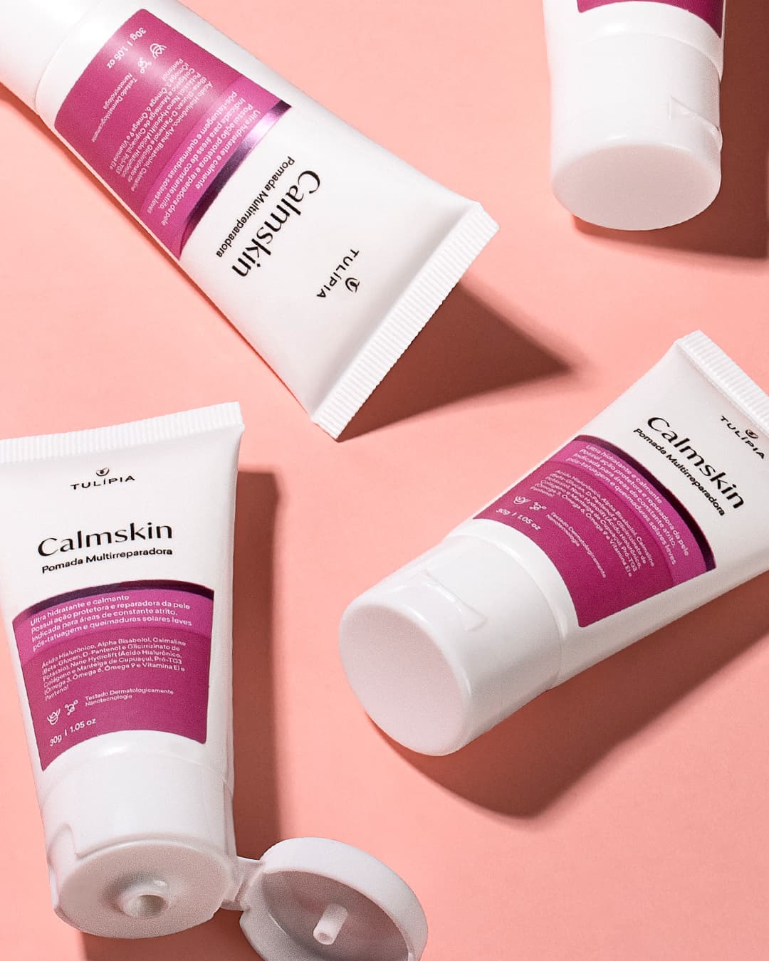 Pomada Multireparadora Calmante Pós Procedimentos Calmskin Tulípia - 3