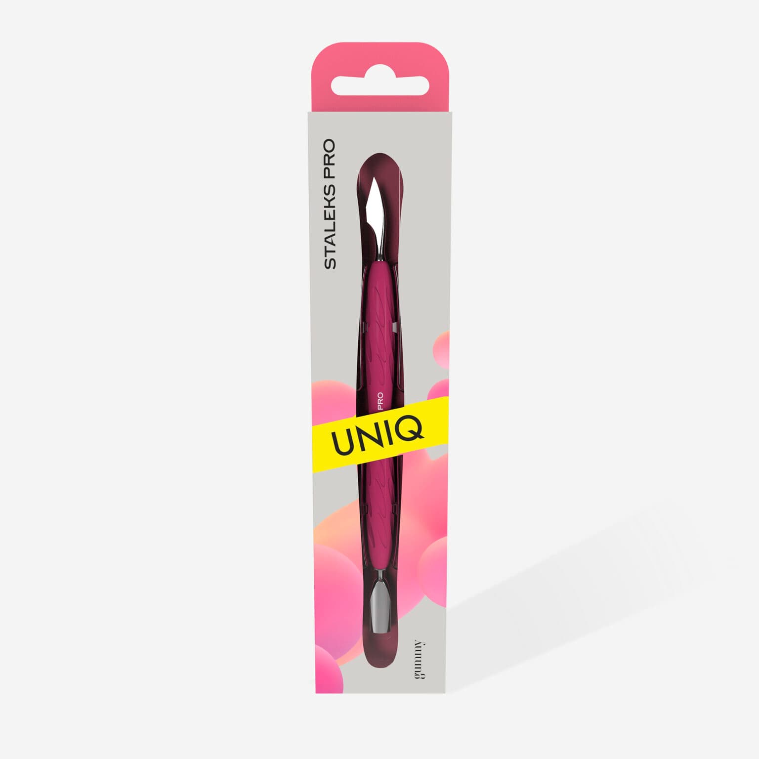 Empurrador de Cutículas com Cabo em Silicone “Gummy” UNIQ 10 Tipo 3 - 4