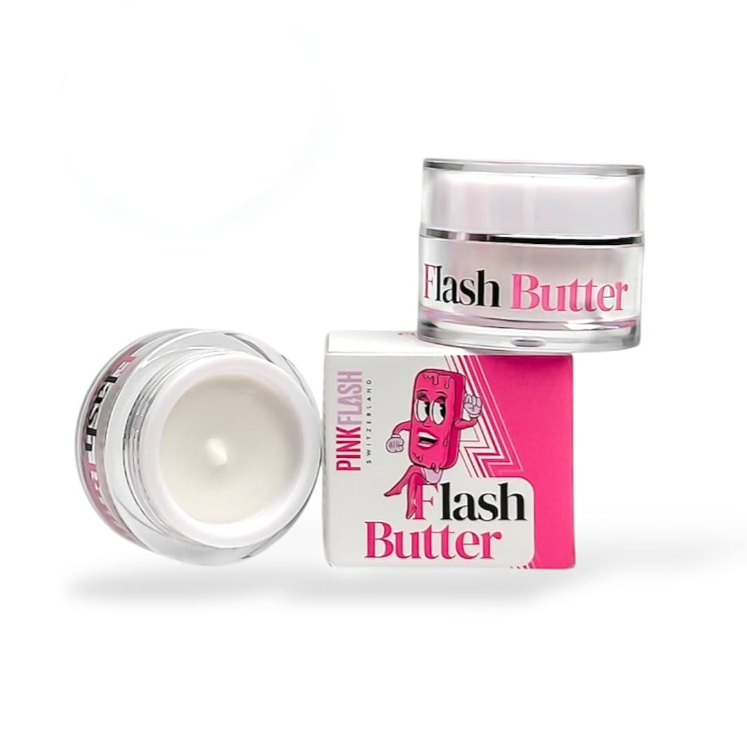 Pink Flash Butter Glue – Adesivo Cremoso para Lifting de Pestanas