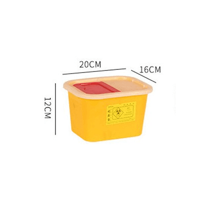 Contentor Lixo P/ Agulhas Usadas 3L - 2