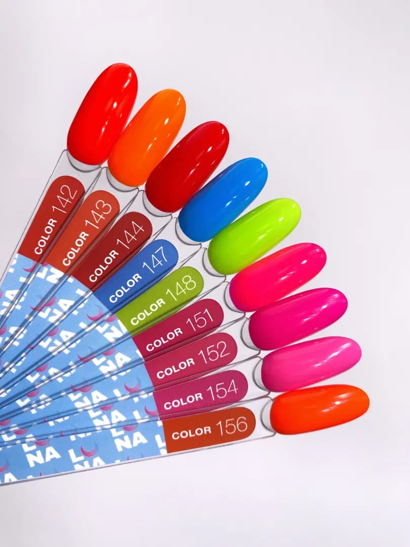 Verniz Gel – Gel Polish Nº143 Neon Juicy Orange – 13 ml LUNAmoon - 5