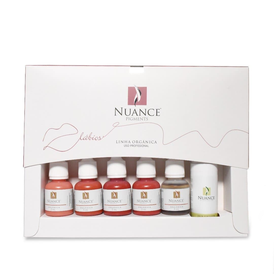 Kit Nuance Pigmentos Labiais Orgânico
