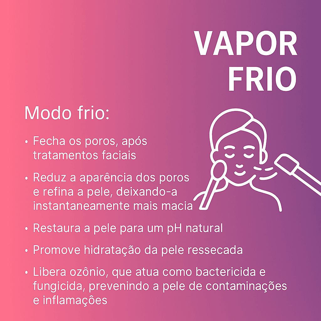 Vaporizador Duplo 3 em 1 Ozono faz Quente e Frio - 4