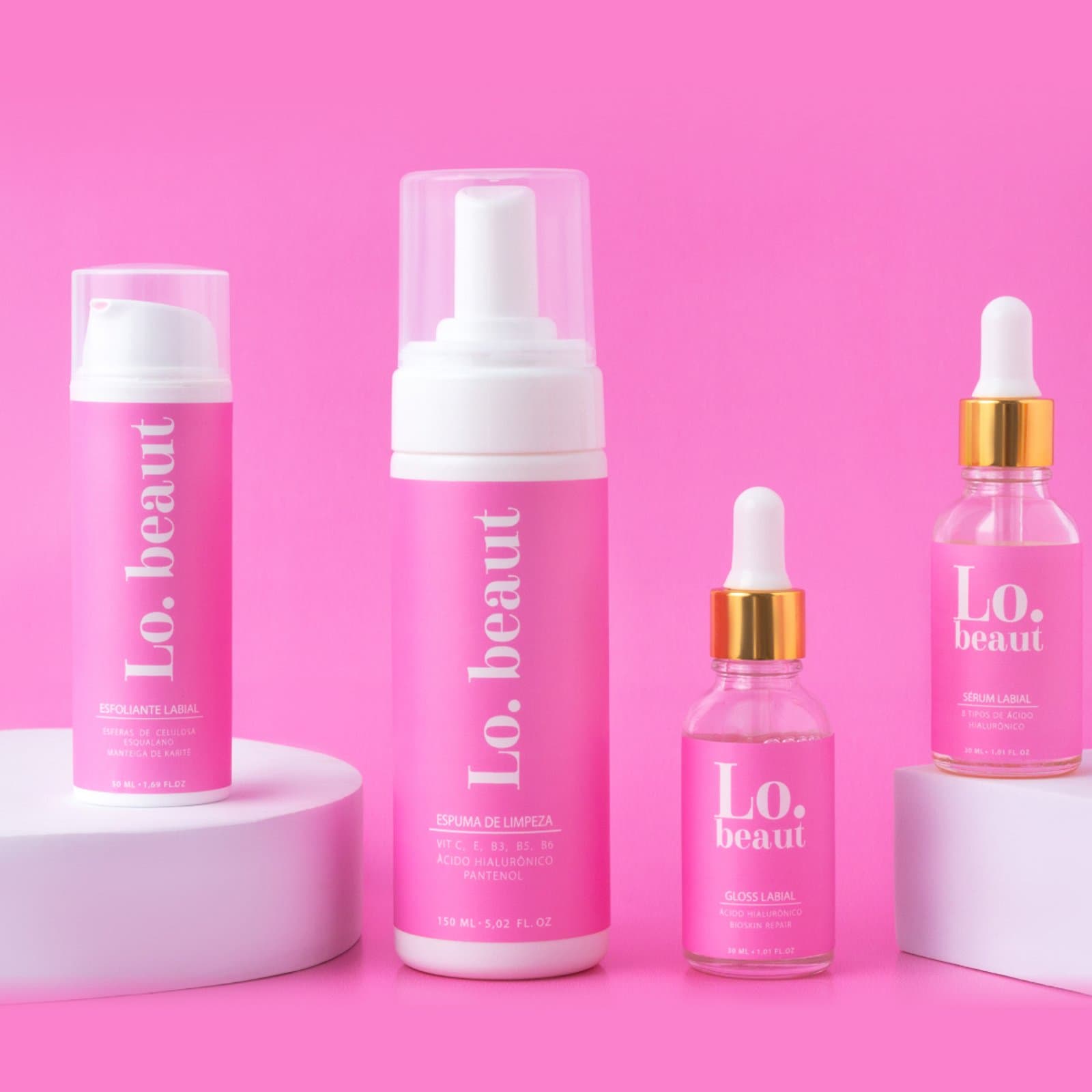 Kit Hidragloss, Spa Labial ou após Micro - LO BEAUT