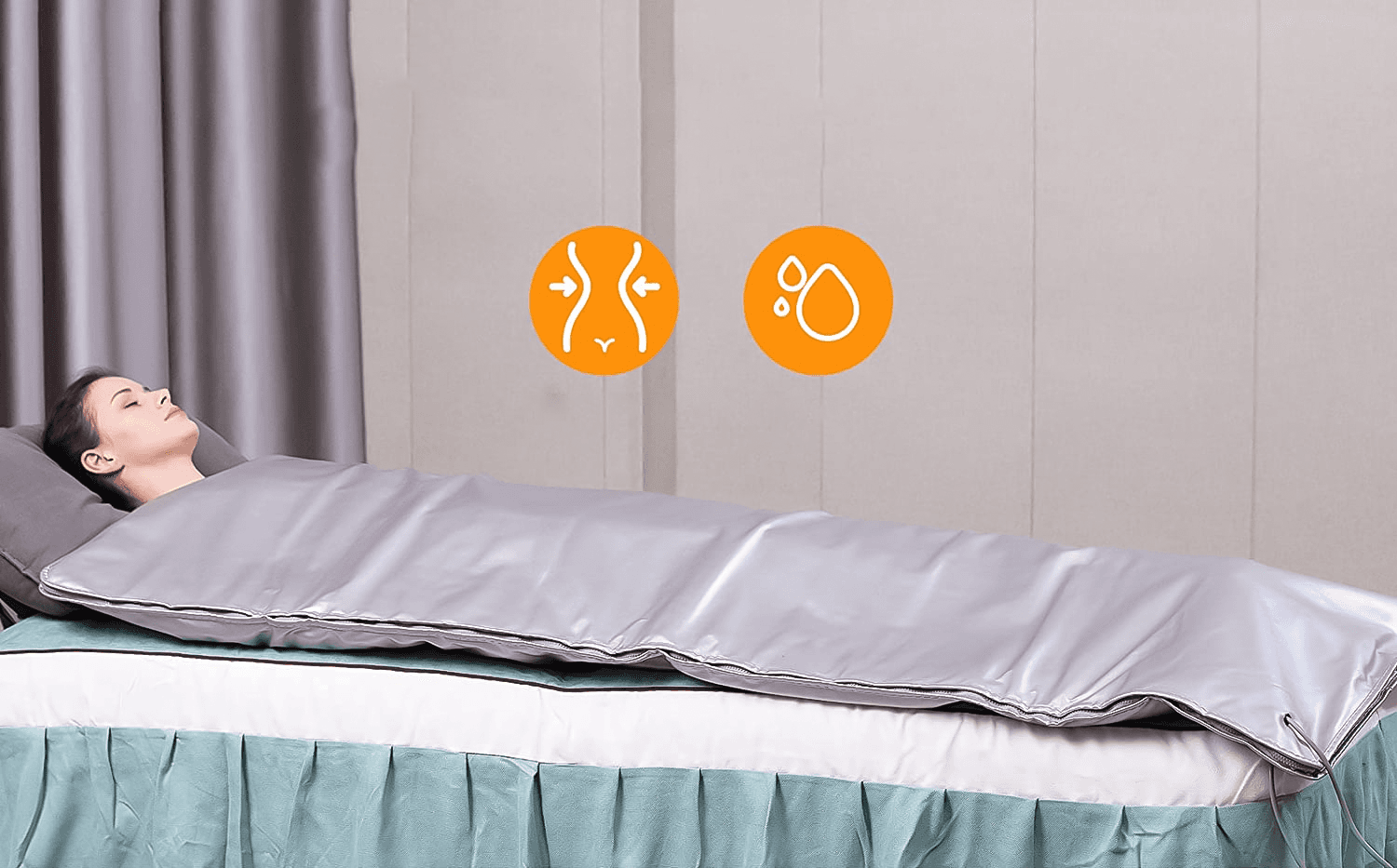 Manta de Sudação Sauna Portátil - 2