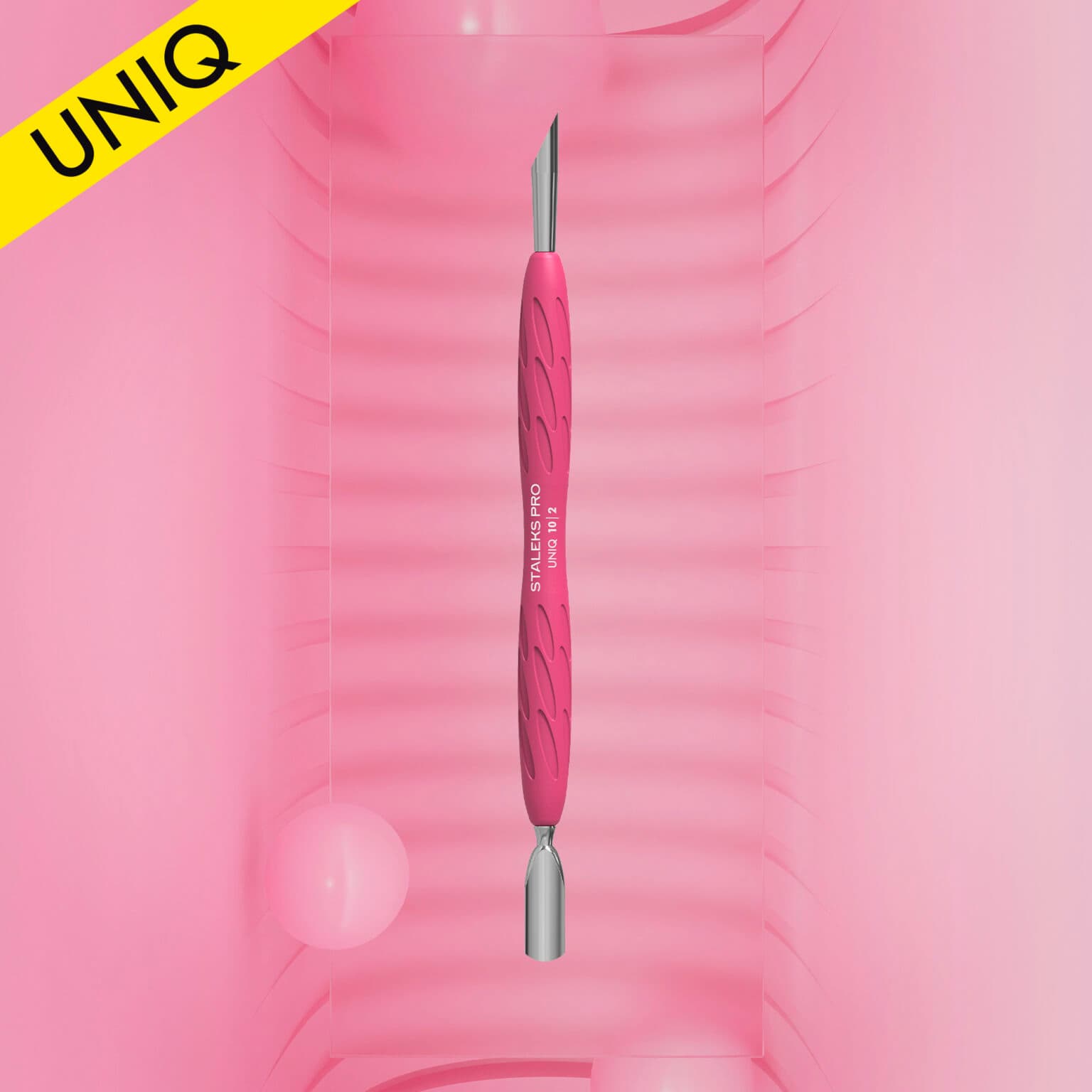 Empurrador de Cutículas com Cabo em Silicone “Gummy” UNIQ 10 Tipo 2