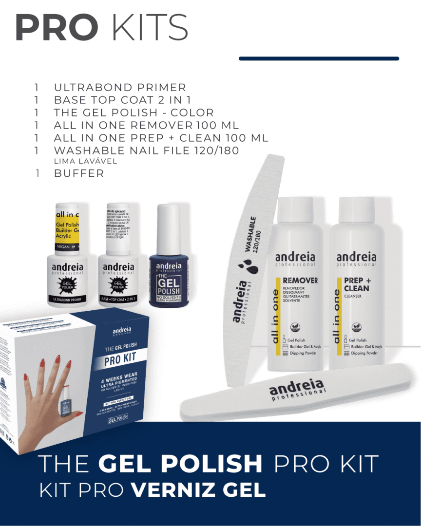 Andreia Professional – Kit The Gel Polish