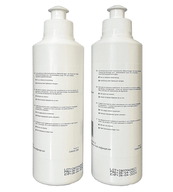 Kit Gel Condutor - Otimiza a Depilação a Laser e Luz Pulsada IPL 2 und - 2