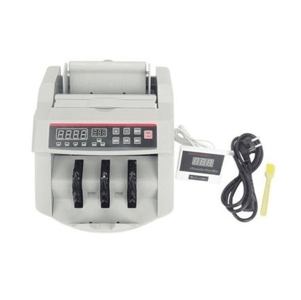 Máquina Contar Notas Dinheiro e Detetar Falsas Contagem Cédulas - 2