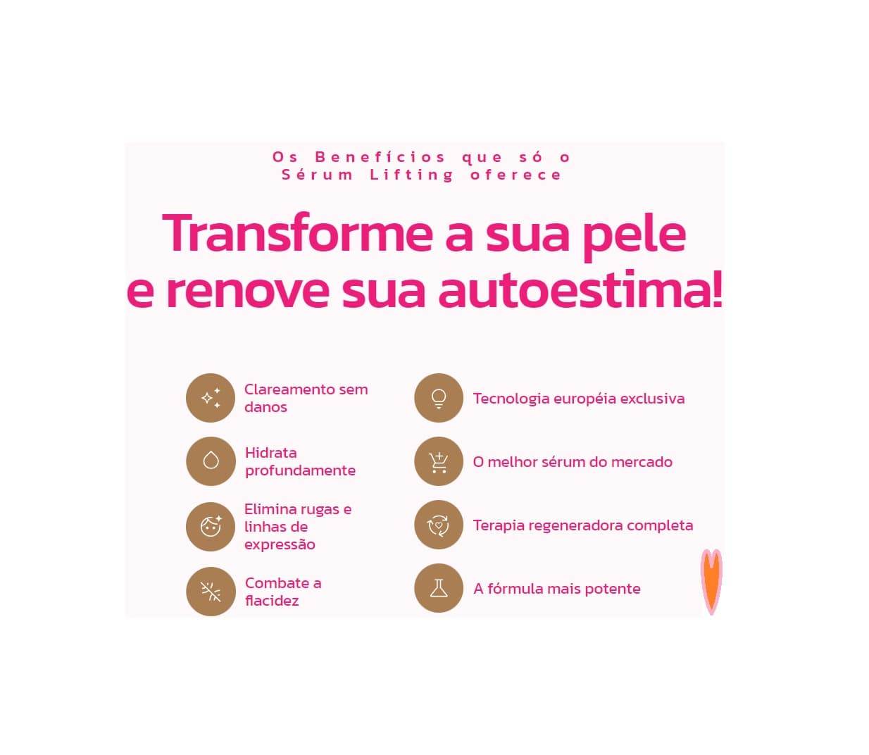 💥 EM ALTA: Sérum Lifting Rosa Selvagem - 2