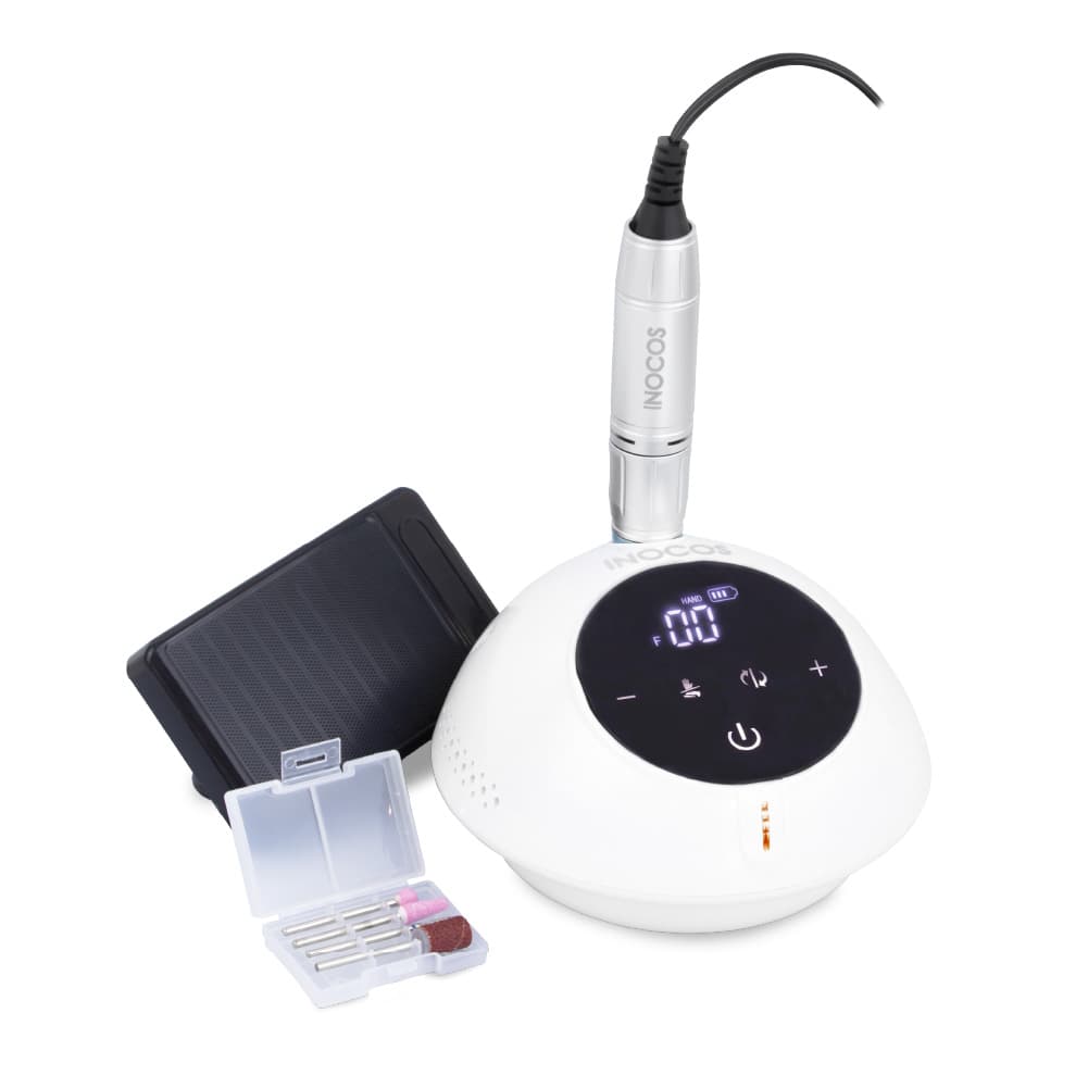 Inocos Portable Nail Drill Pro - Portátil, potente e silenciosa.