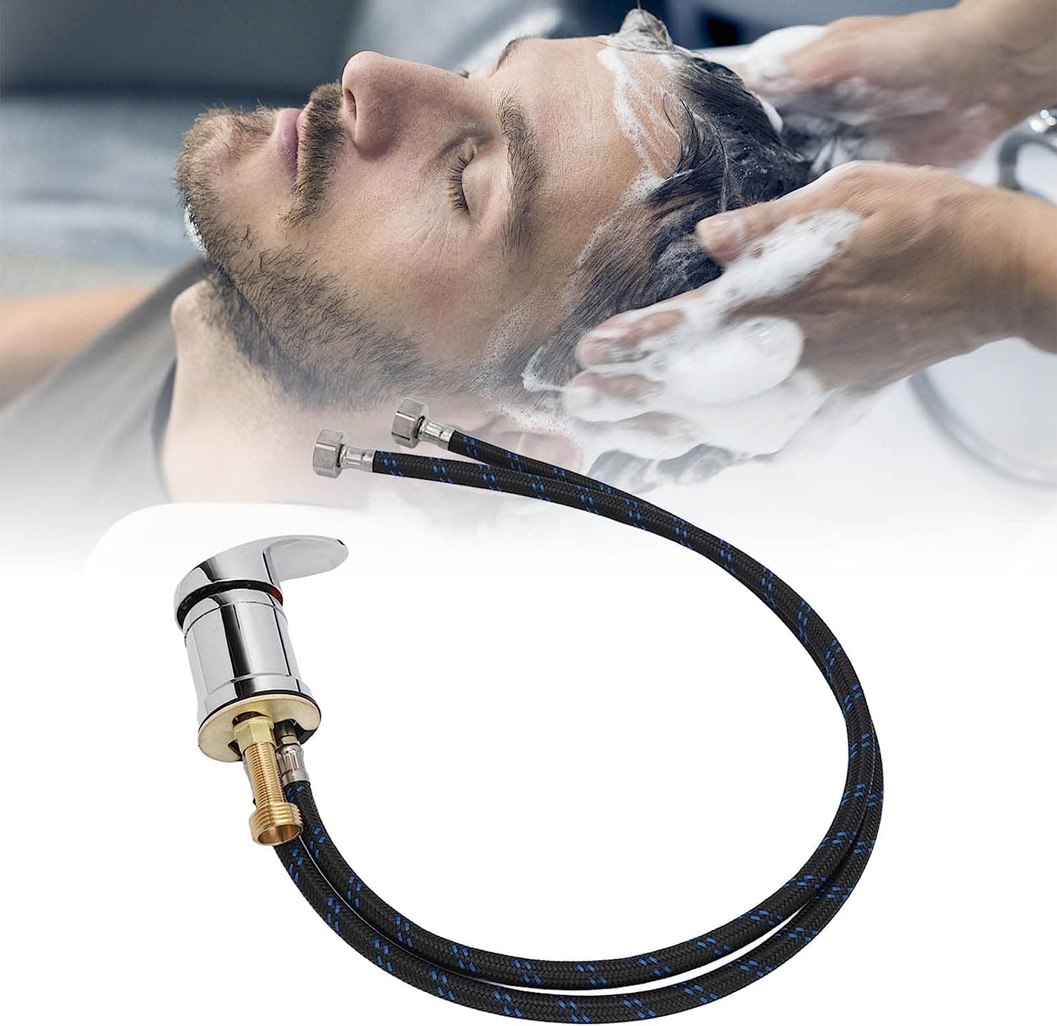 Torneira com Mangueira Dupla Quente ou Frio para Lavatório