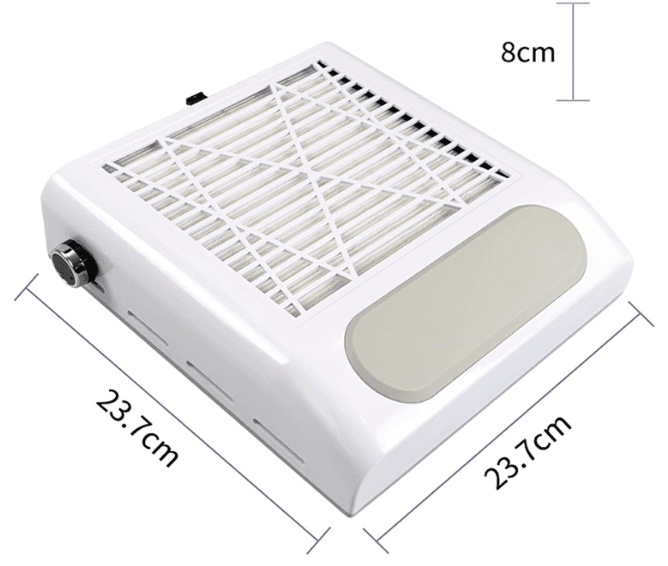 Aspirador de Pó Unhas Profissional 80 W - 5