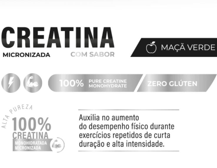 Creatina de Maçã Verde - 240g – Wepink - 3