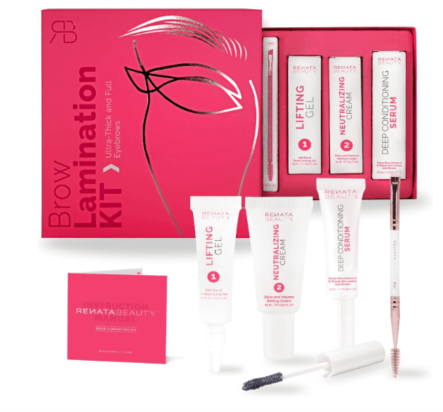 Kit Laminação de Sobrancelhas RB RENATA BEAUTY - Entrega Imediata 🟢