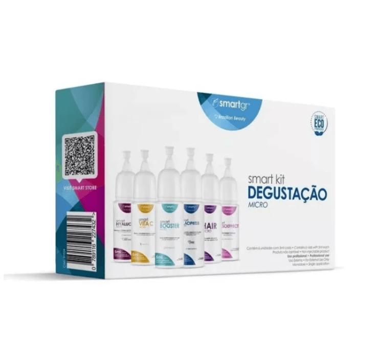 Kit Degustação Smart Gr Monodoses Micro 6 x 5ml