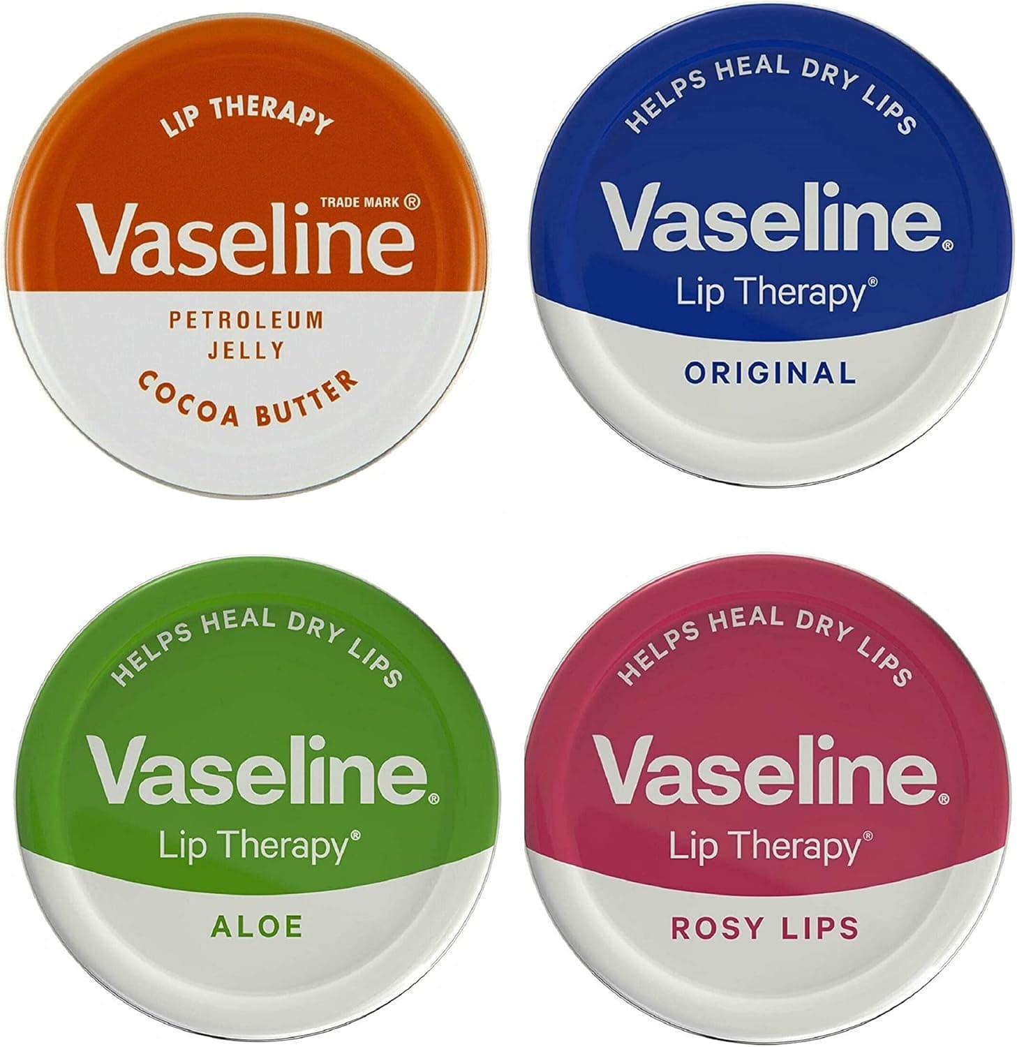4 Vaseline Lip Therapy 20g