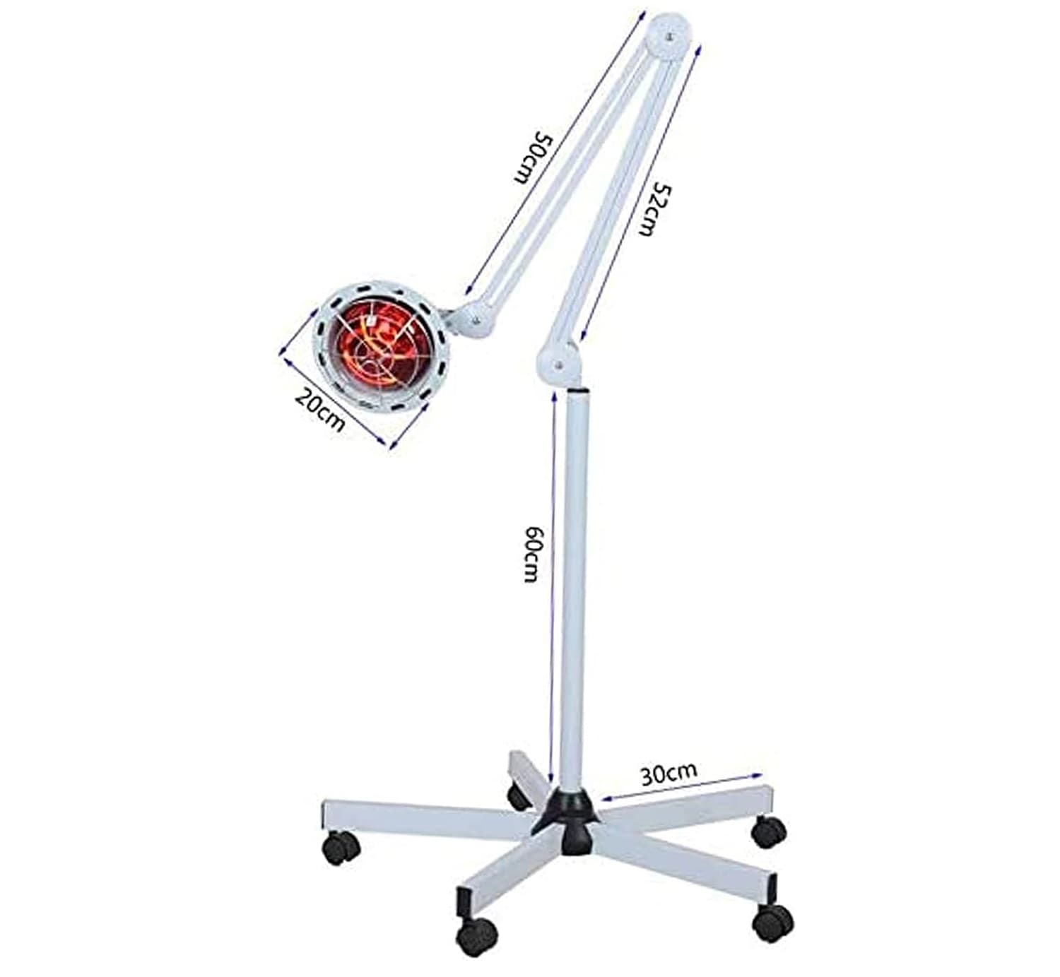 Lâmpada Infravermelhos Articulado com Pé - 5