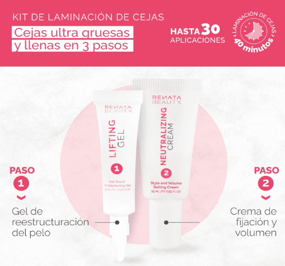 Kit Laminação de Sobrancelhas RB RENATA BEAUTY - Entrega Imediata 🟢 - 2