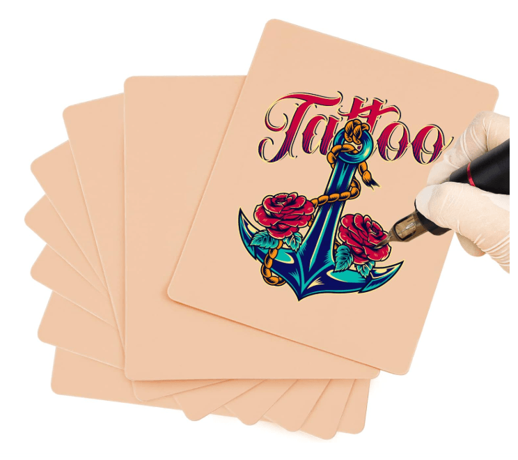 Pele Sintética Prática Tatuagem | Micropigmentação| Microblading | Dupla Face