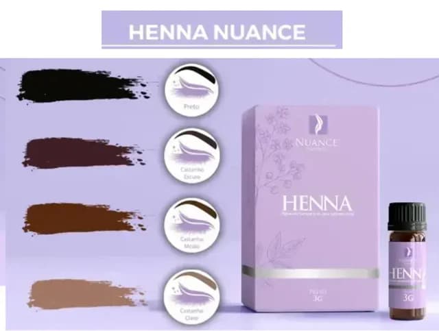 Henna para Sobrancelhas Nuance - 3g Preto - 4