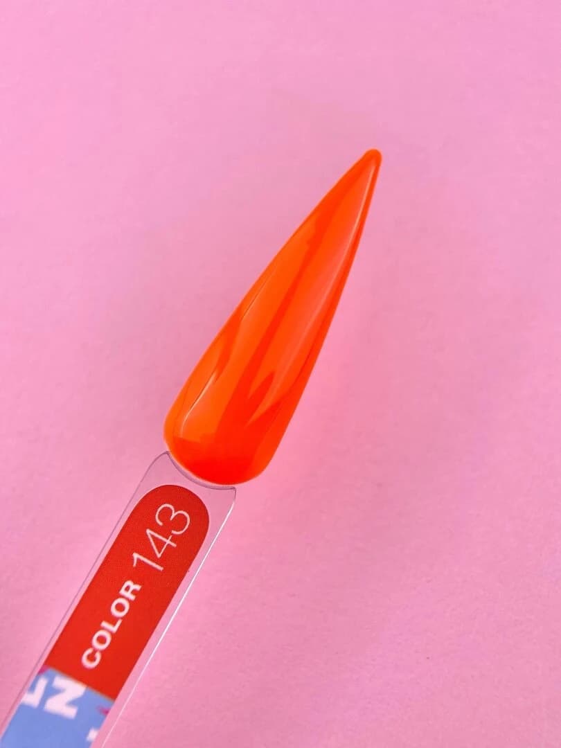 Verniz Gel – Gel Polish Nº143 Neon Juicy Orange – 13 ml LUNAmoon - 2