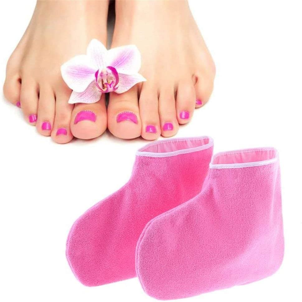 Kit de Luvas Mãos e Pés para Tratamento com Parafina - 3