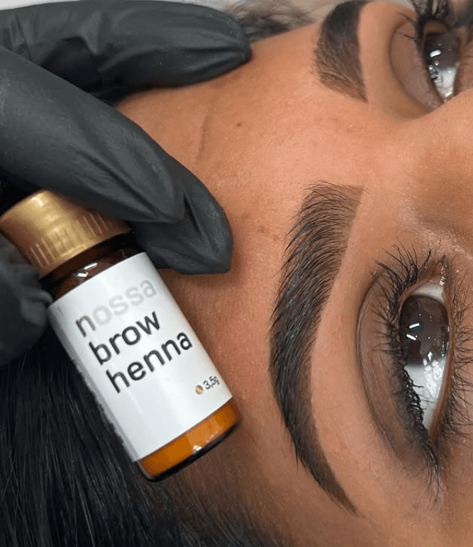 Henna + Fixador NOSSA para Sobrancelhas - Castanho Médio - 4